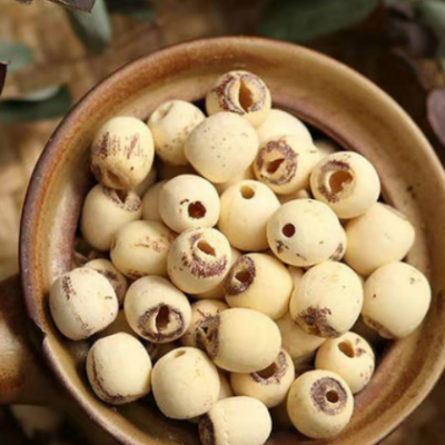 莲子去芯磨皮白莲子湘莲白莲子多规格现货源头货源白莲子