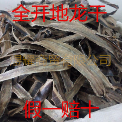 产地批发 全开地龙 地龙段 地龙粉 量大从优