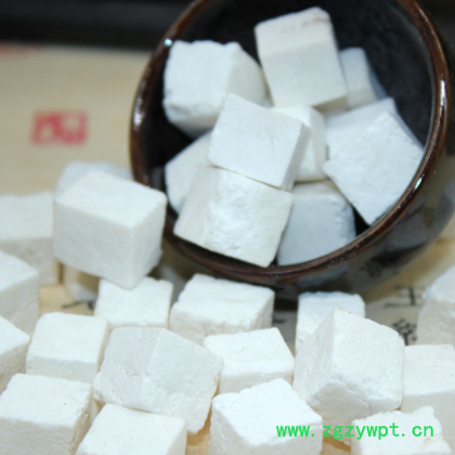 云南茯苓 批发散装白茯苓块 茯苓丁 茯苓粒 新货产地直发茯苓粉图2