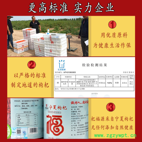 杞福源宁夏枸杞子罐装新货中宁苟杞子干货特级免洗即食红枸杞批发图3