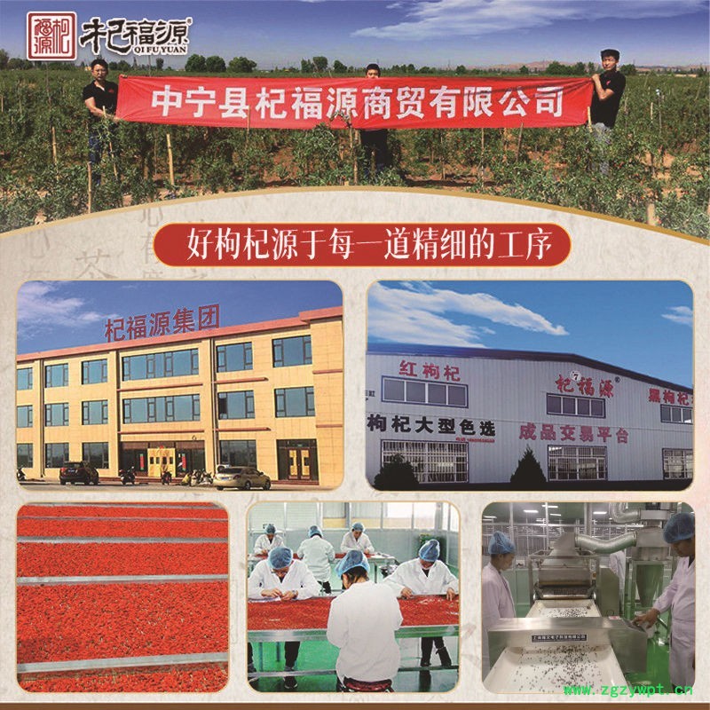 杞福源宁夏枸杞子批发特级头茬整箱20kg新货红枸杞即食批发图3