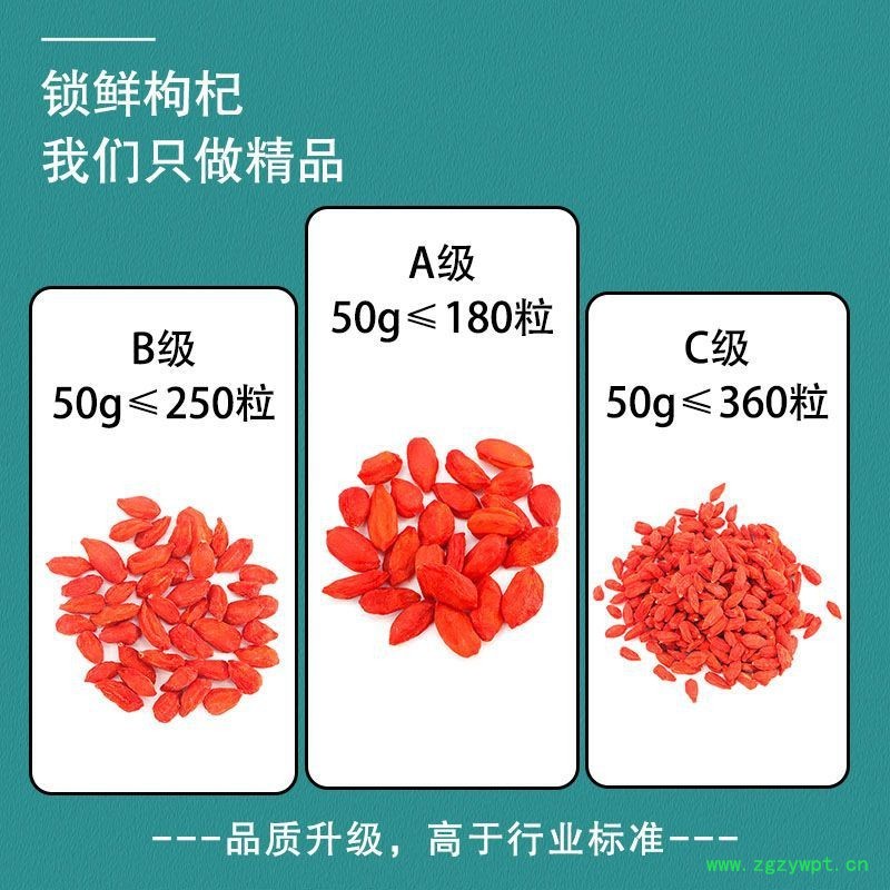 杞福源宁夏锁鲜枸杞新果冻干枸杞子现货批发特级头茬即食鲜枸杞图2