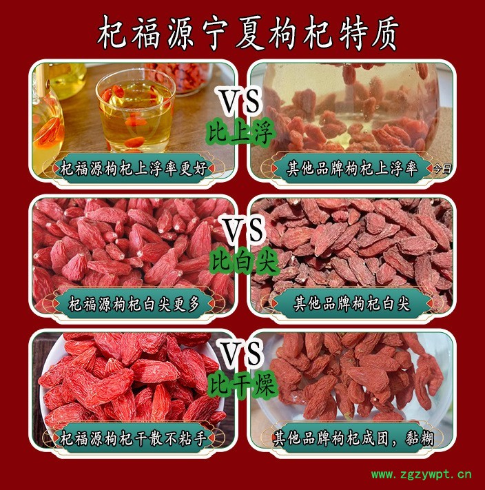 杞福源宁夏枸杞子500g干货中宁红枸杞子特级新货袋装定制批发图2